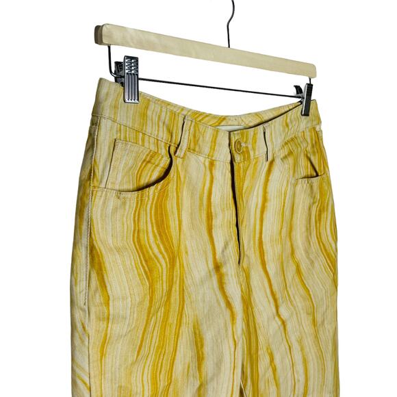 Paloma Wool High Waist Straight Leg Cotton Trousers Size 8 - Picture 5 of 13